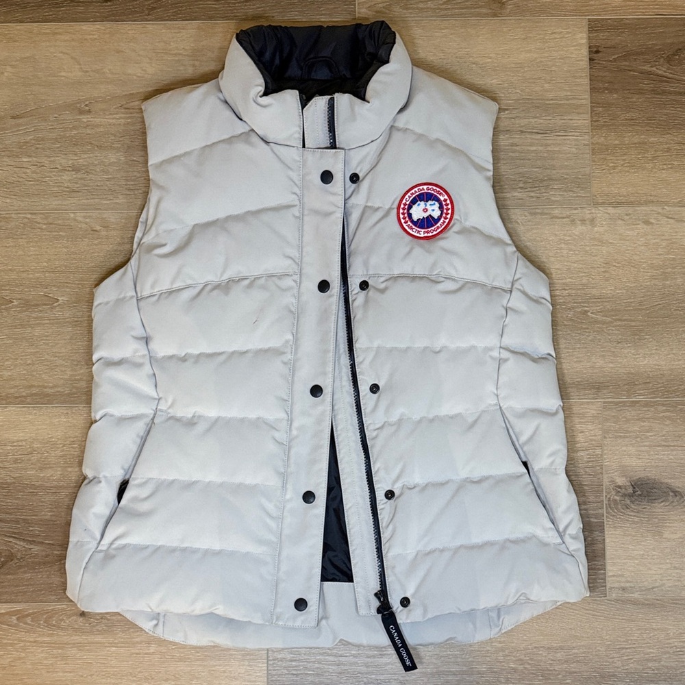 Canada Goose Women's Gray Puffer Vest